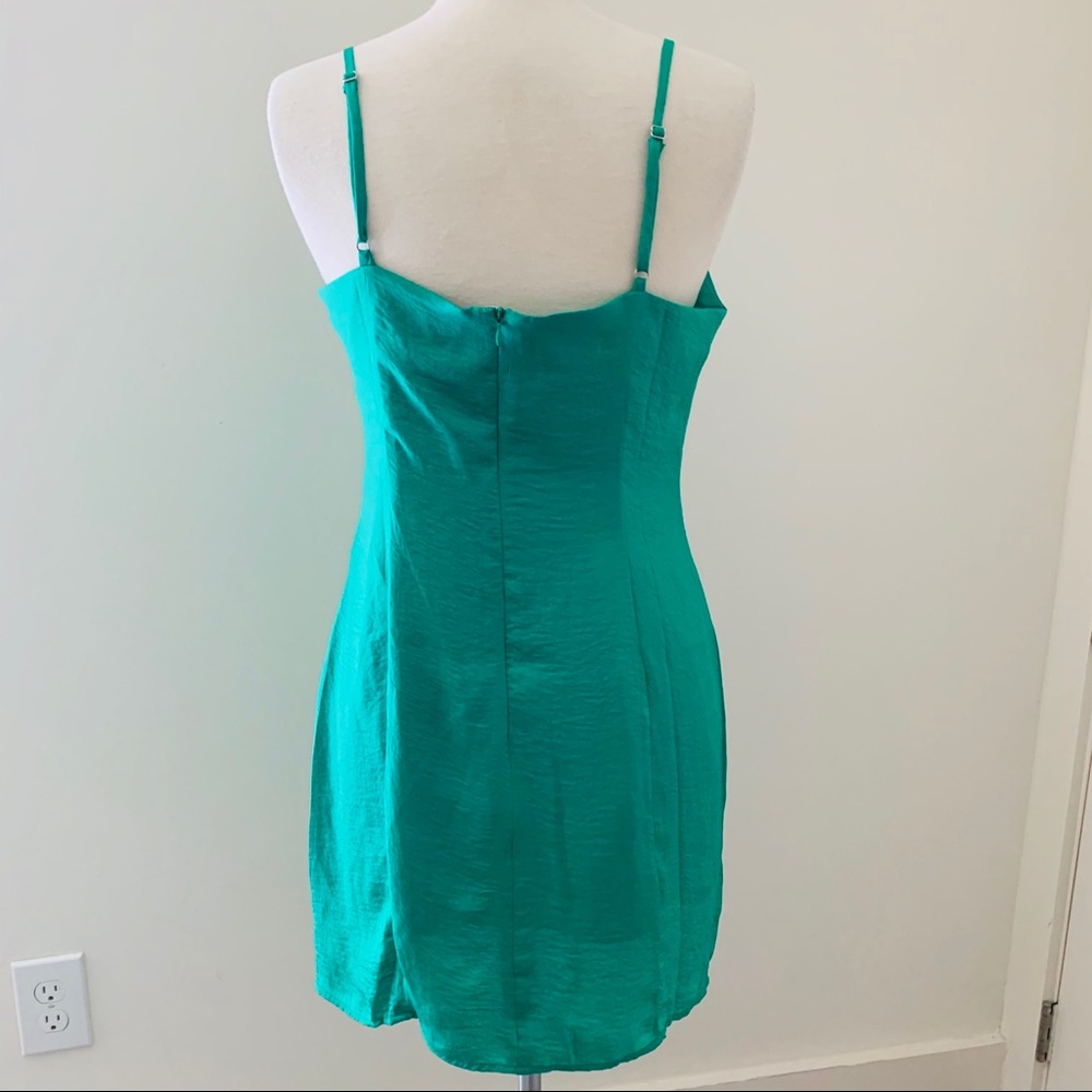 Zilingo NWT Mini Strap Slip Dress with Slits - Picture 5 of 16